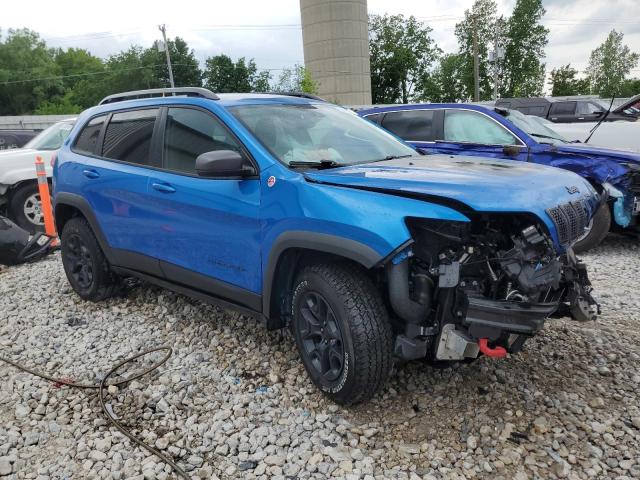 1C4PJMBX7MD126450 - 2021 JEEP CHEROKEE TRAILHAWK BLUE photo 4