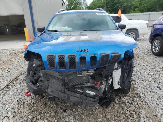 1C4PJMBX7MD126450 - 2021 JEEP CHEROKEE TRAILHAWK BLUE photo 5