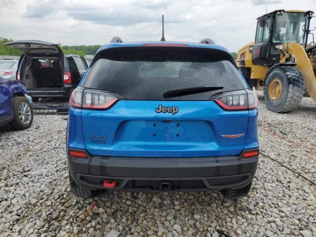 1C4PJMBX7MD126450 - 2021 JEEP CHEROKEE TRAILHAWK BLUE photo 6
