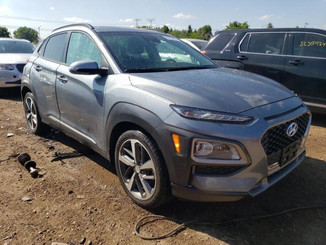 KM8K3CA56LU397671 - 2020 HYUNDAI KONA LIMITED GRAY photo 4