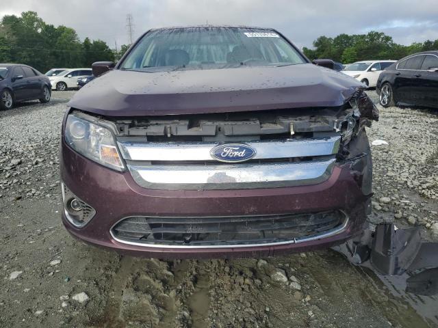 3FAHP0JAXBR182725 - 2011 FORD FUSION SEL BURGUNDY photo 5