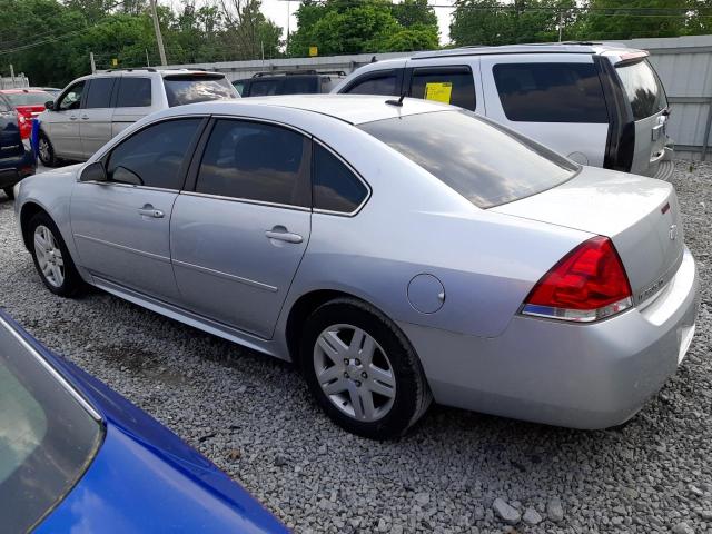 2G1WG5E30C1269297 - 2012 CHEVROLET IMPALA LT SILVER photo 2