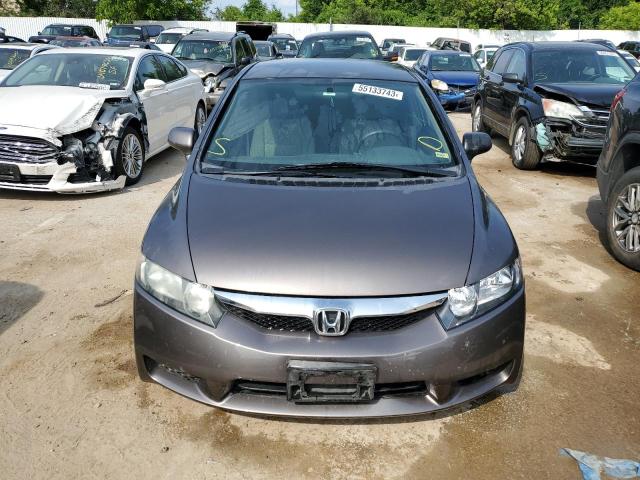 19XFA1F51BE025077 - 2011 HONDA CIVIC LX GRAY photo 5