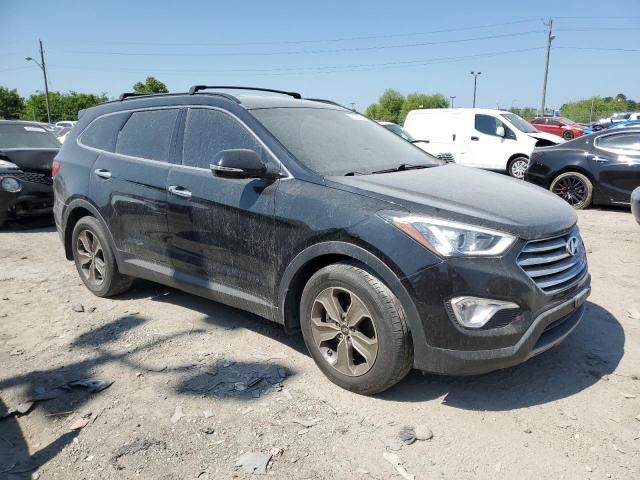 KM8SN4HF1EU050427 - 2014 HYUNDAI SANTA FE GLS BLACK photo 4