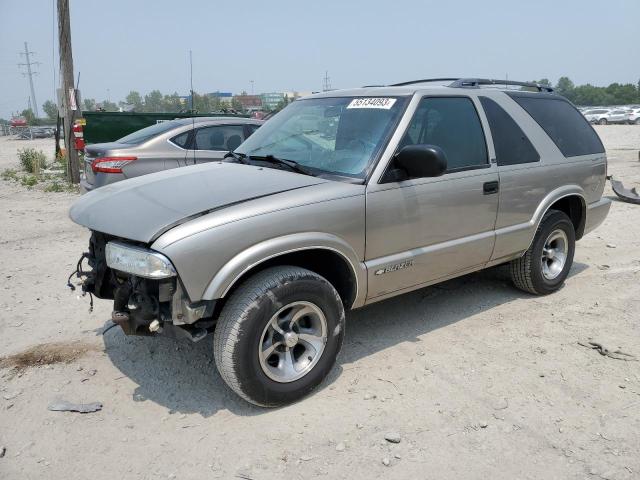 1GNCS18W61K262382 - 2001 CHEVROLET BLAZER GOLD photo 1