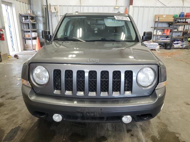 1J4NF1GB4BD277936 - 2011 JEEP PATRIOT SPORT GRAY photo 5