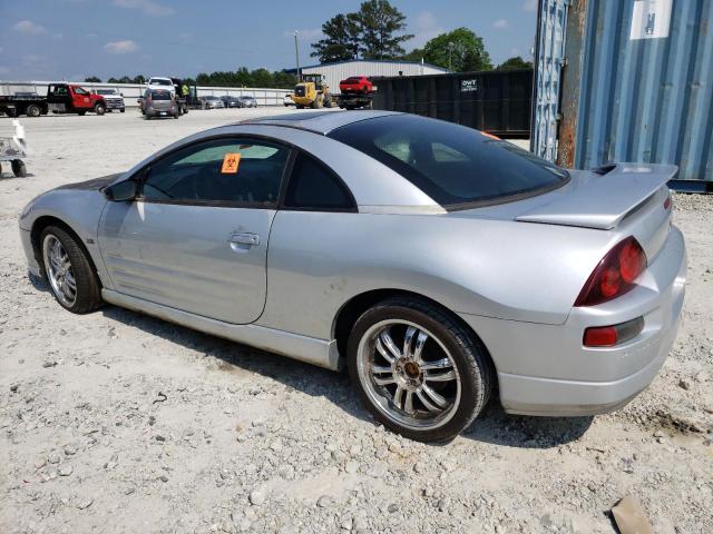 4A3AC84H81E057915 - 2001 MITSUBISHI ECLIPSE GT SILVER photo 2