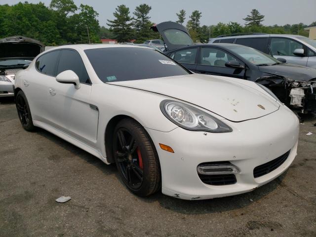 WP0AC2A7XBL090438 - 2011 PORSCHE PANAMERA TURBO WHITE photo 4