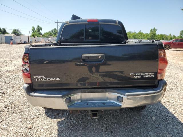 5TEJU62N28Z517557 - 2008 TOYOTA TACOMA DOUBLE CAB PRERUNNER BLACK photo 6