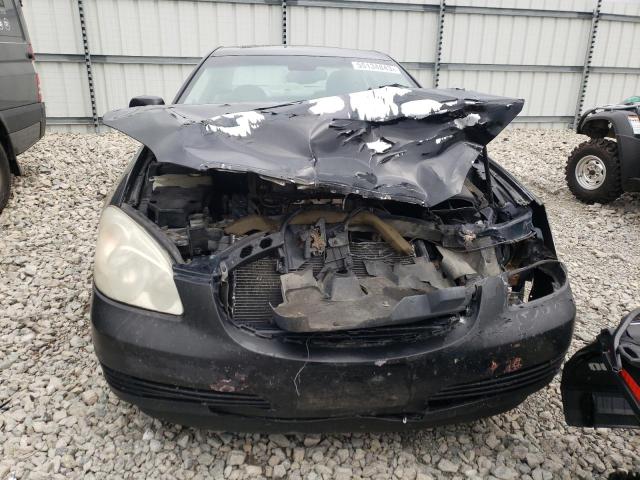 1G4HD57276U228876 - 2006 BUICK LUCERNE CXL BLACK photo 5