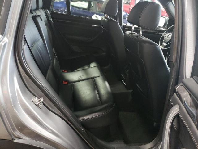 5UXWX7C54CL736527 - 2012 BMW X3 XDRIVE35I GRAY photo 11