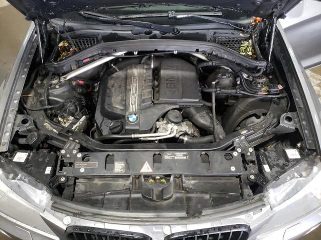 5UXWX7C54CL736527 - 2012 BMW X3 XDRIVE35I GRAY photo 12