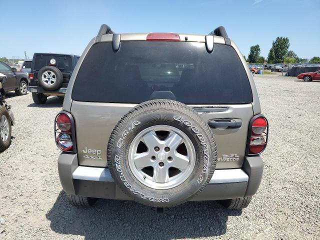 1J4GL38K16W108463 - 2006 JEEP LIBERTY RENEGADE BEIGE photo 6