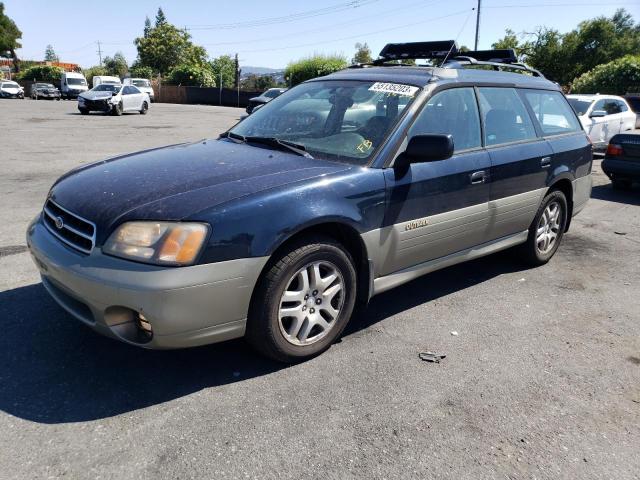 4S3BH675617600343 - 2001 SUBARU OUTBACK OUTBACK AWP TWO TONE photo 1