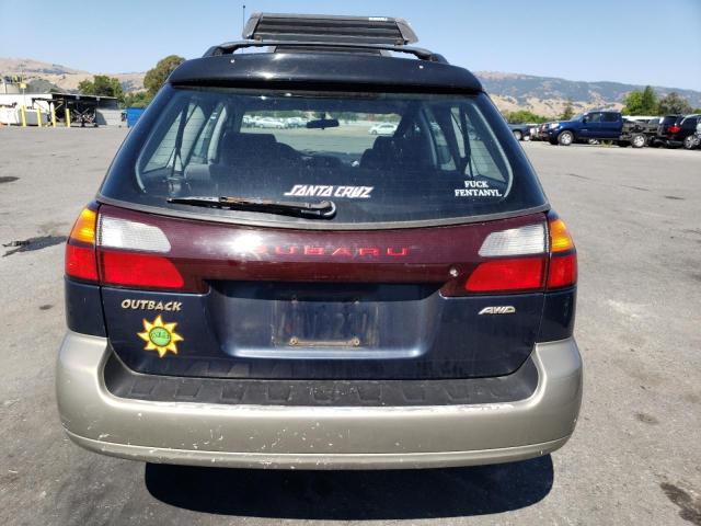 4S3BH675617600343 - 2001 SUBARU OUTBACK OUTBACK AWP TWO TONE photo 6