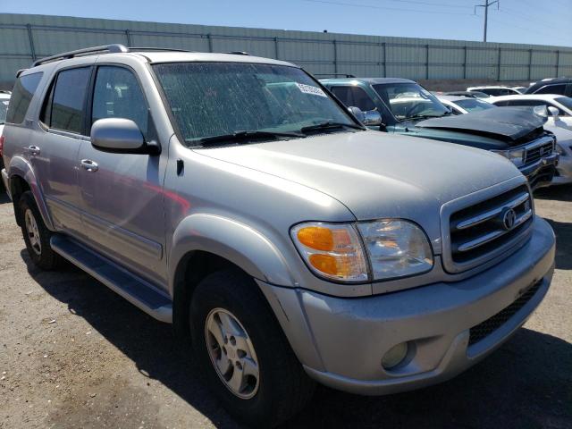 5TDBT48A92S089247 - 2002 TOYOTA SEQUOIA LIMITED SILVER photo 4