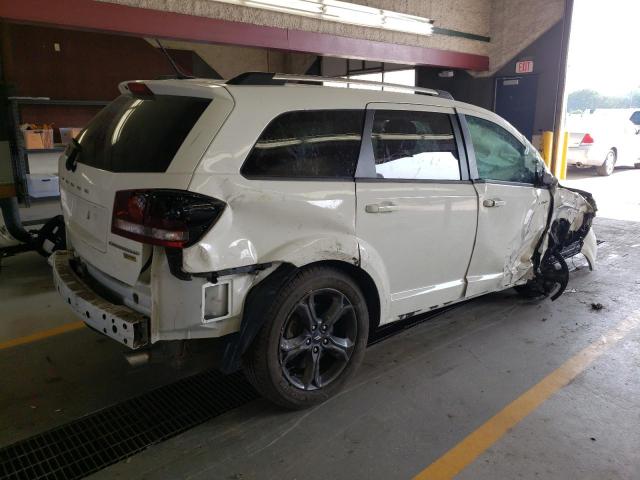 3C4PDCGG8JT378739 - 2018 DODGE JOURNEY CROSSROAD WHITE photo 3