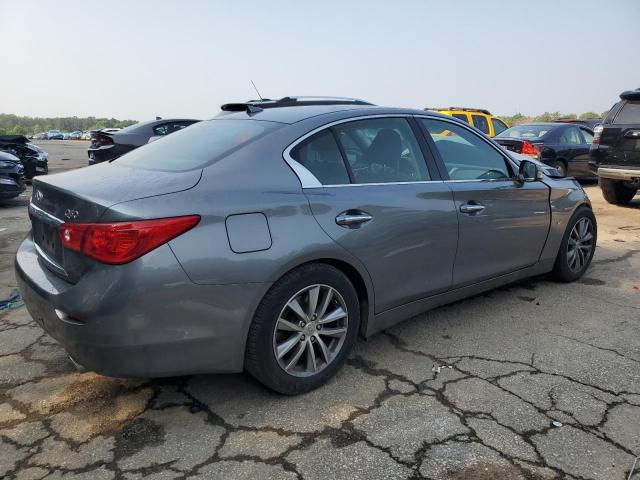 JN1BV7AP2FM340219 - 2015 INFINITI Q50 BASE GRAY photo 3