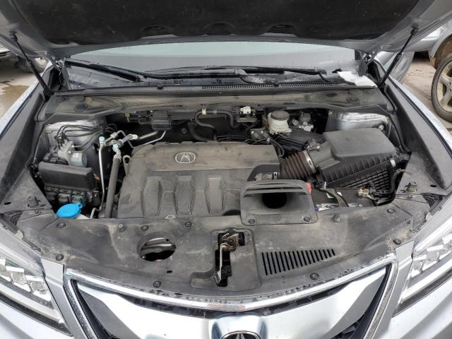 5J8TB4H75HL031949 - 2017 ACURA RDX ADVANCE SILVER photo 12