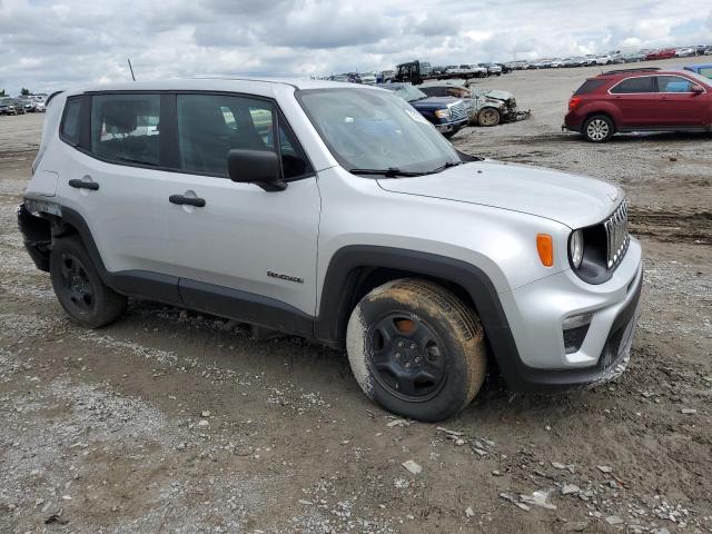 ZACNJAAB3LPL76650 - 2020 JEEP RENEGADE SPORT SILVER photo 4