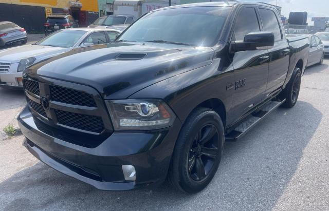 1C6RR6MT4HS591946 - 2017 RAM 1500 SPORT BLACK photo 2