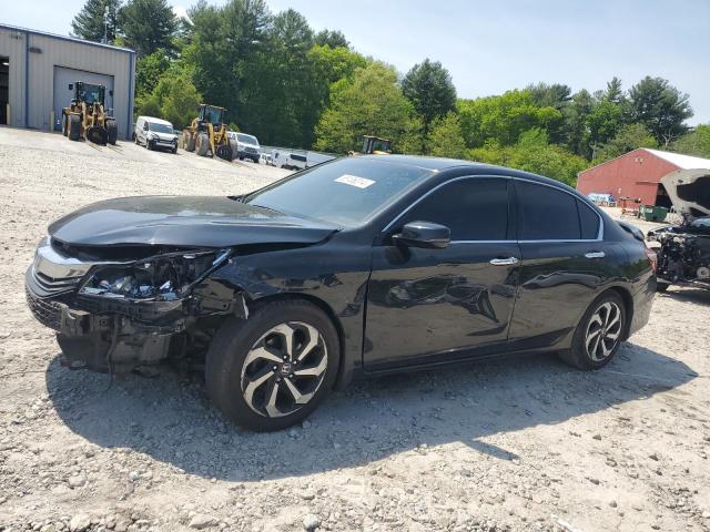 1HGCR3F89GA026197 - 2016 HONDA ACCORD EXL BLACK photo 1