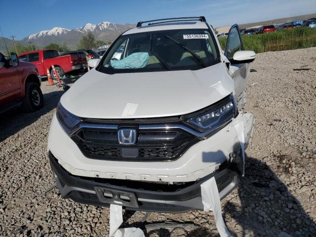 7FART6H55ME001691 - 2021 HONDA CR-V EX WHITE photo 5