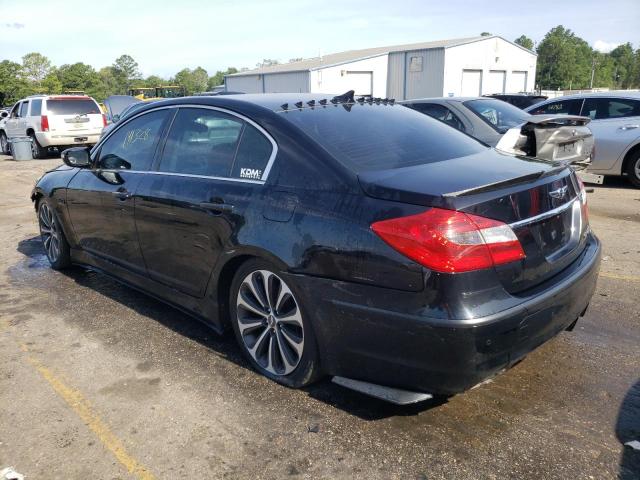 KMHGC4DH9CU161694 - 2012 HYUNDAI GENESIS 5.0L BLACK photo 2