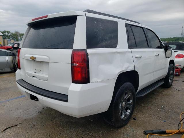 1GNSKAKCXKR238167 - 2019 CHEVROLET TAHOE K1500 LS WHITE photo 3