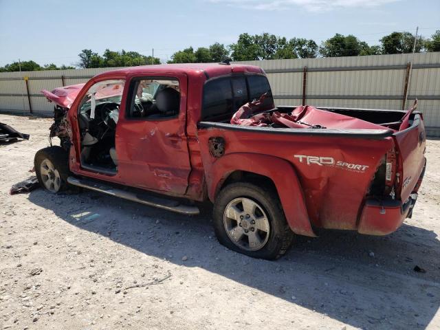 5TFJU4GN5FX080204 - 2015 TOYOTA TACOMA DOUBLE CAB PRERUNNER RED photo 2