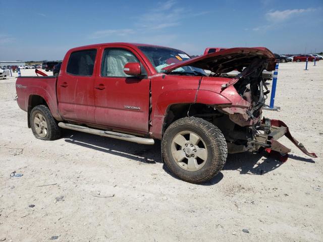5TFJU4GN5FX080204 - 2015 TOYOTA TACOMA DOUBLE CAB PRERUNNER RED photo 4