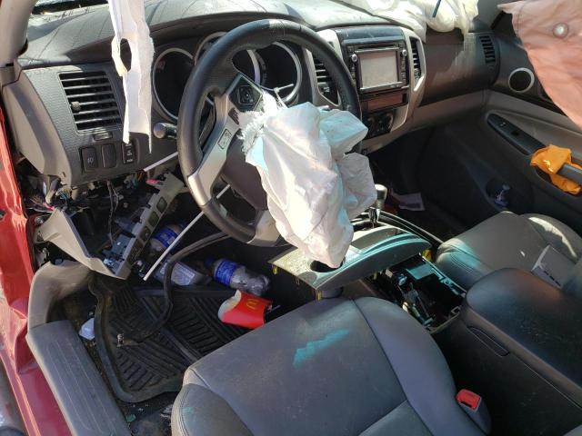 5TFJU4GN5FX080204 - 2015 TOYOTA TACOMA DOUBLE CAB PRERUNNER RED photo 8