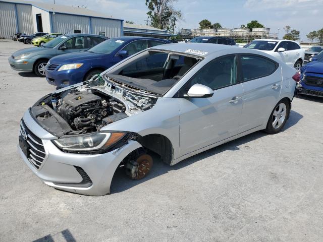 5NPD84LF9JH242114 - 2018 HYUNDAI ELANTRA SEL SILVER photo 1