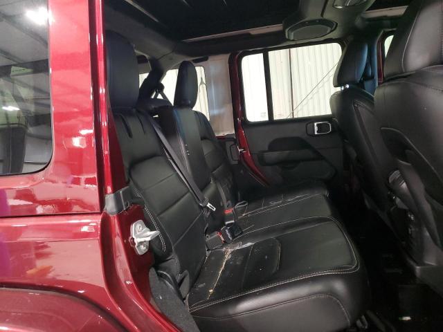 1C4JJXP63MW684811 - 2021 JEEP WRANGLER U SAHARA 4XE MAROON photo 10