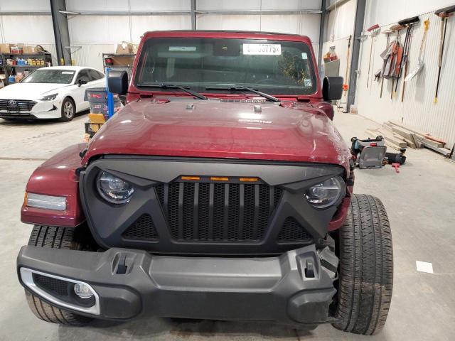 1C4JJXP63MW684811 - 2021 JEEP WRANGLER U SAHARA 4XE MAROON photo 5