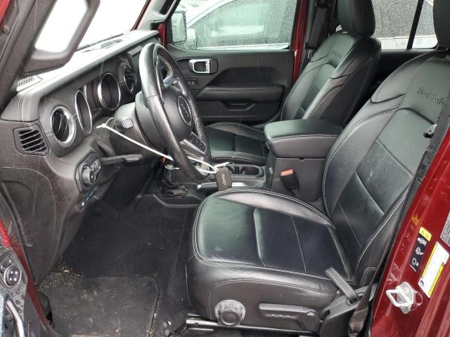 1C4JJXP63MW684811 - 2021 JEEP WRANGLER U SAHARA 4XE MAROON photo 7