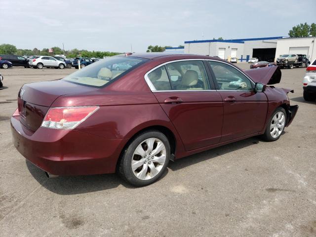 1HGCP26839A069131 - 2009 HONDA ACCORD EXL BURGUNDY photo 3