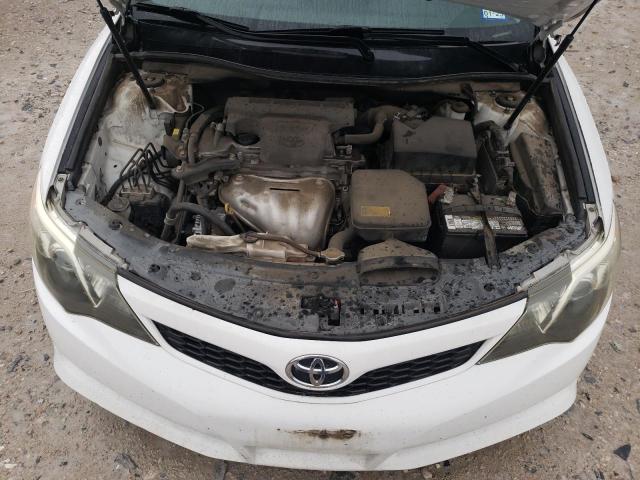 4T1BF1FK7CU197456 - 2012 TOYOTA CAMRY BASE WHITE photo 11