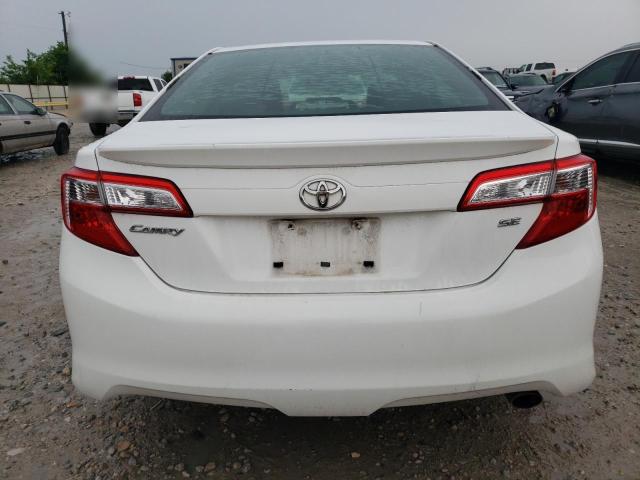 4T1BF1FK7CU197456 - 2012 TOYOTA CAMRY BASE WHITE photo 6