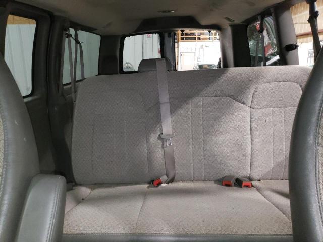 1GNSHBF42E1125372 - 2014 CHEVROLET EXPRESS G1 LS ვერცხლისფერი ფოტო 10