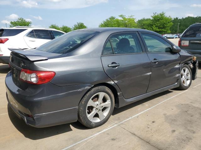 2T1BU4EE2DC934956 - 2013 TOYOTA COROLLA BASE 灰色 照片 3