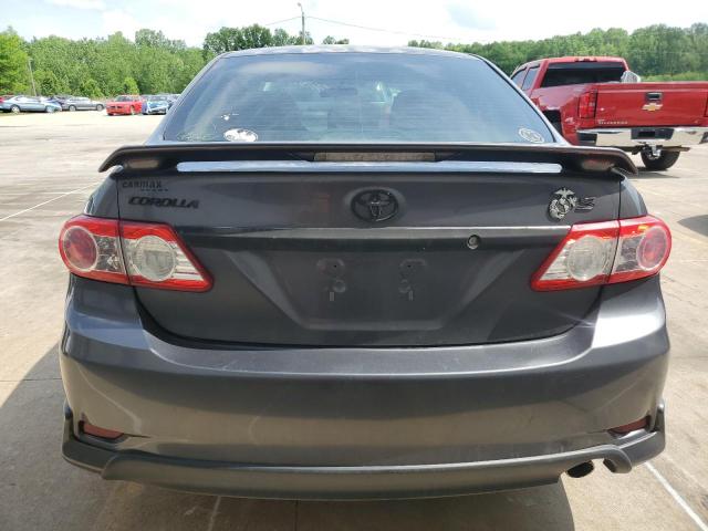 2T1BU4EE2DC934956 - 2013 TOYOTA COROLLA BASE 灰色 照片 6