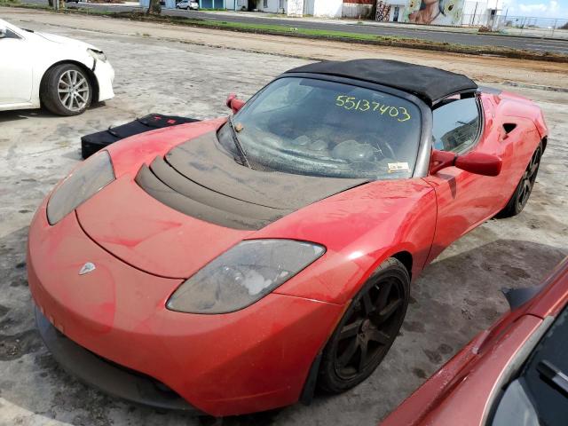 5YJRE1A36A1000608 - 2010 TESLA ROADSTER RED photo 1