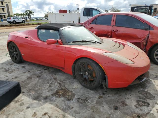 5YJRE1A36A1000608 - 2010 TESLA ROADSTER RED photo 4