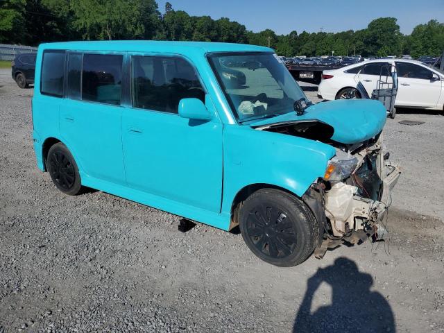 JTLKT324950213381 - 2005 TOYOTA SCION XB BLUE photo 4