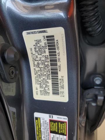 5YFBU4EE7DP191954 - 2013 TOYOTA COROLLA BASE CHARCOAL photo 12