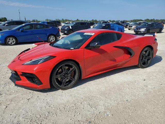 1G1YB2D47N5101867 - 2022 CHEVROLET CORVETTE STINGRAY 2LT RED photo 1