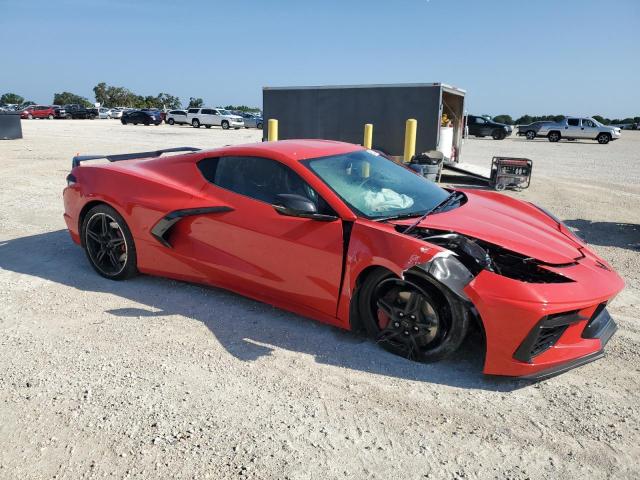 1G1YB2D47N5101867 - 2022 CHEVROLET CORVETTE STINGRAY 2LT RED photo 4