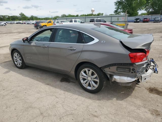 2G1105S34H9180733 - 2017 CHEVROLET IMPALA LT GRAY photo 2