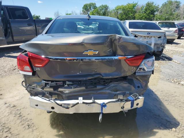 2G1105S34H9180733 - 2017 CHEVROLET IMPALA LT GRAY photo 6